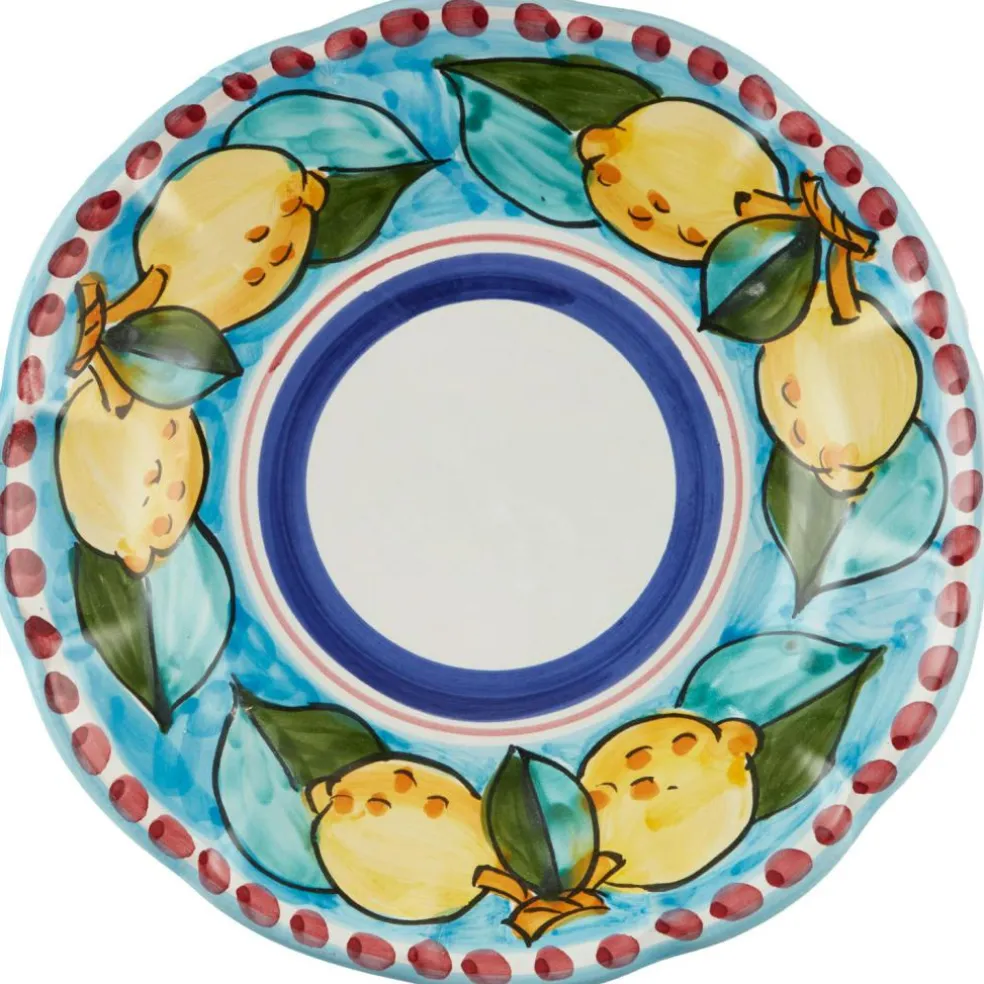 Sorrento Limone Salad Plate, 20 cm