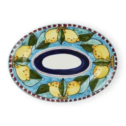 Sorrento Limone Serving Plate, 37 cm