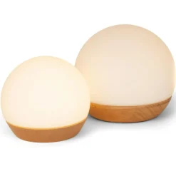 Spring Snowball Portable Table Lamp Ø11 cm, White