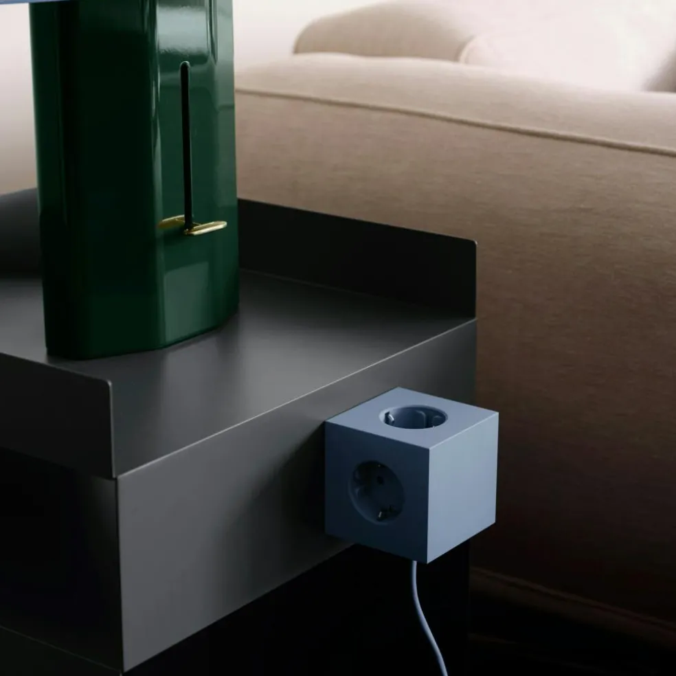 Square 1 Extension Cord With USB-C / Magnet 1,8 m, Stockholm Black