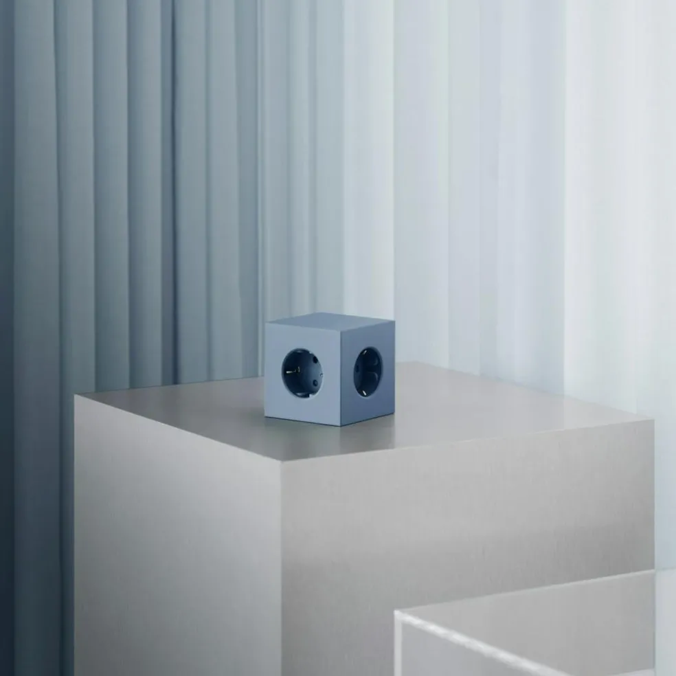 Square 1 Extension Cord With USB-C / Magnet 1,8 m, Stockholm Black