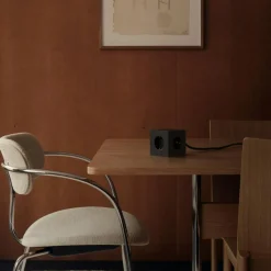 Square 1 Extension Cord With USB-C / Magnet 1,8 m, Stockholm Black