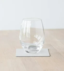 Square Coaster Serene 10x10 cm, Cream