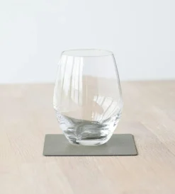 Square Coaster Serene 10x10 cm, Cream