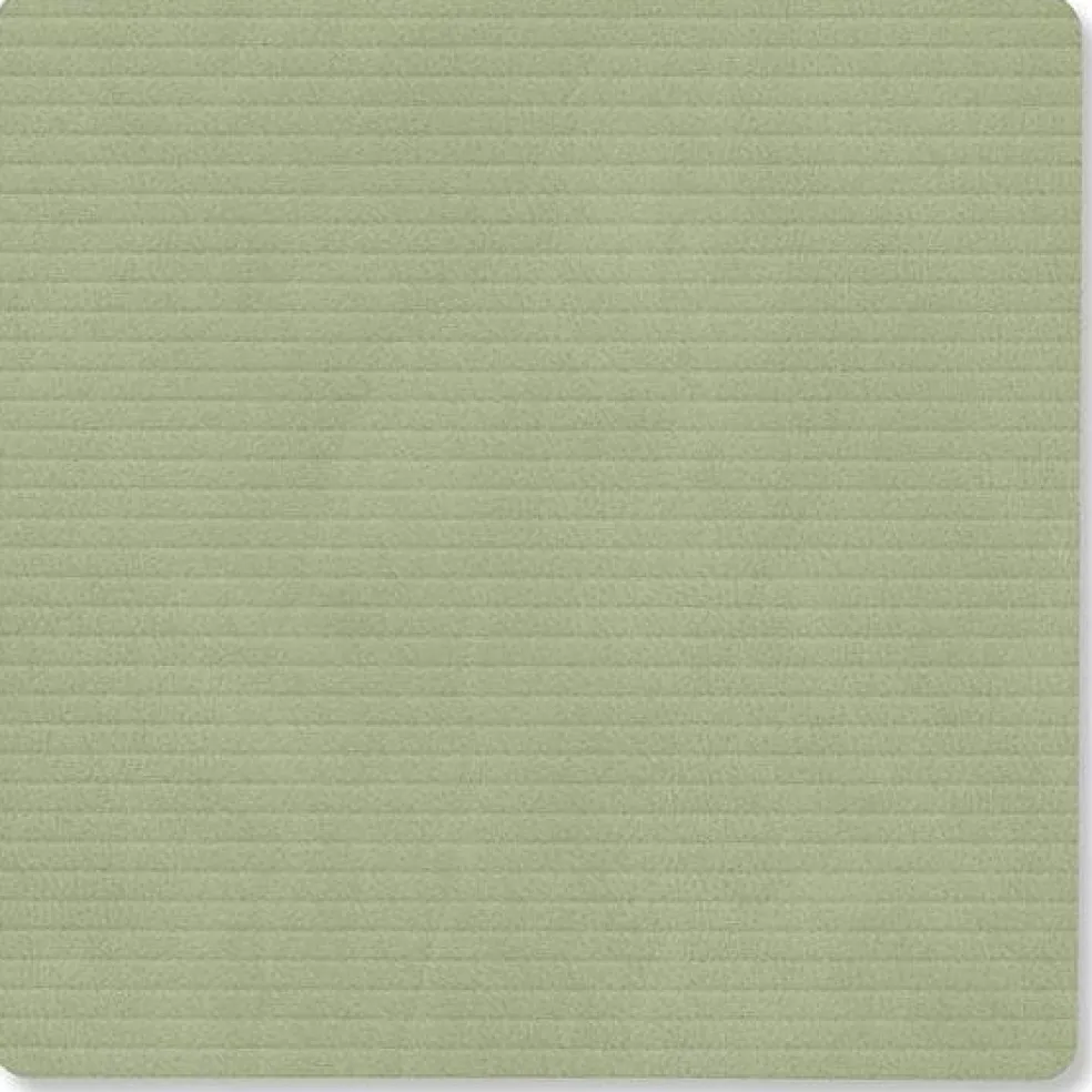 Square Corduroy Coaster, Black