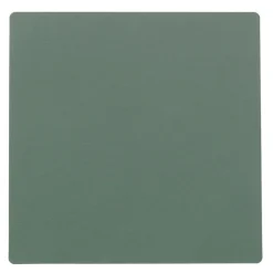 Square Glass Mat Nupo 10x10 cm, Pastel Green