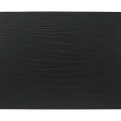 Square L Table Mat Buffalo, 35x45 cm, Black