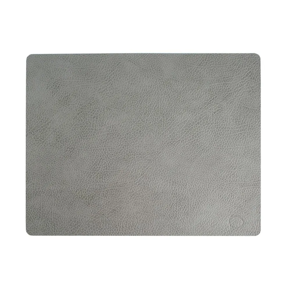 Square L Table Mat Hippo, 35x45 cm, Anthracite/Grey