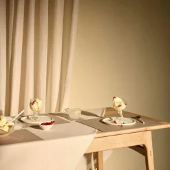 Square L Table Mat Nupo 35x45 cm, Anthracite