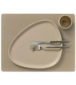 Square L Table Mat Nupo 35x45 cm, Anthracite