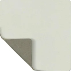 Square Reversible Coaster 10x10 cm, Dark Green/Olive