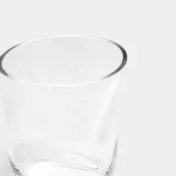 Squeeze Tulip Vase 18 cm, Clear