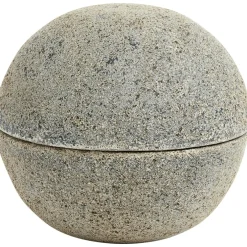 Stain Bonbonniere Terracotta 15x13 cm, Grey Brown