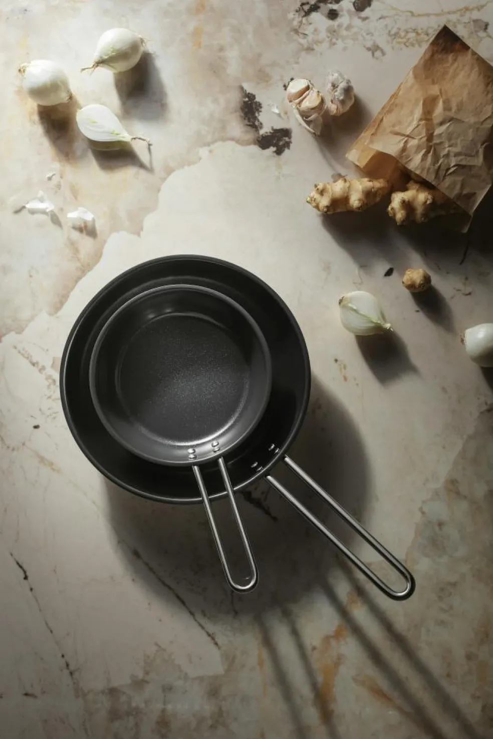 Stainless Steel Slip-Let®️ Frying Pan Ø30 cm