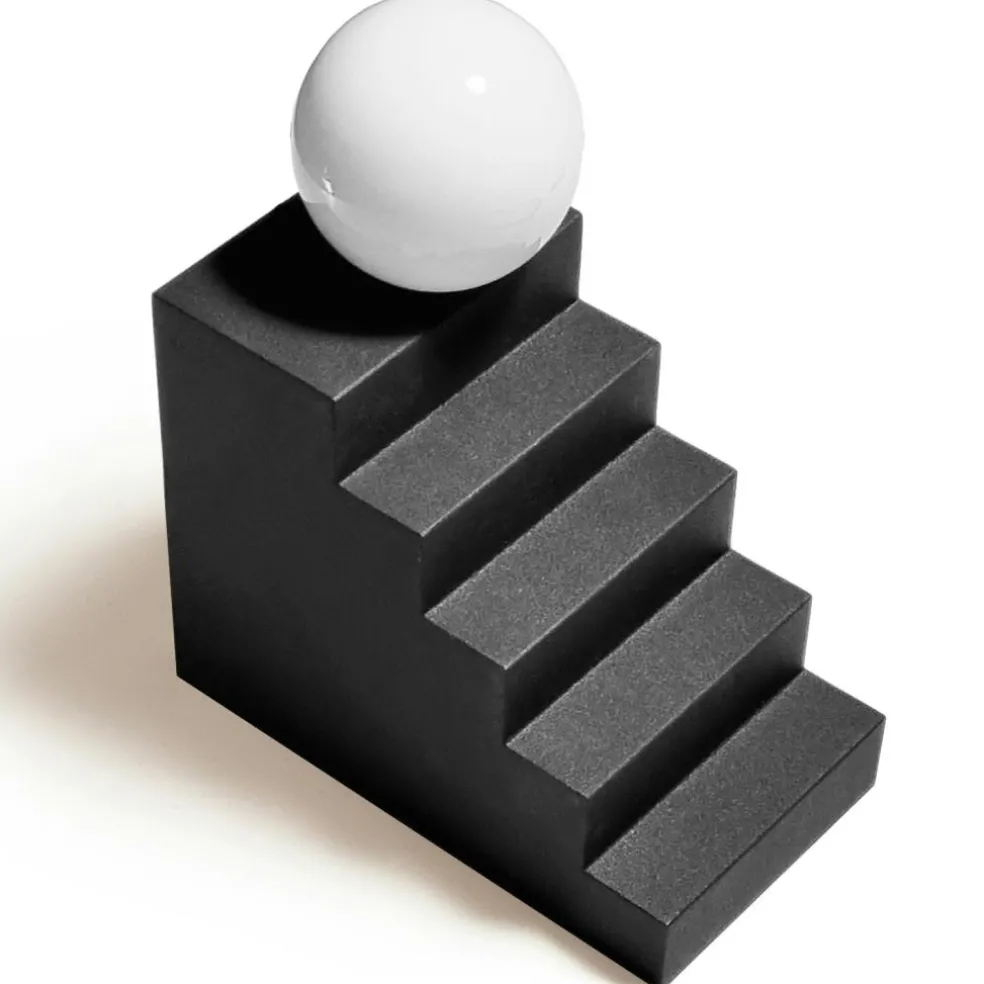 Stair Table Lamp, Mello Yellow