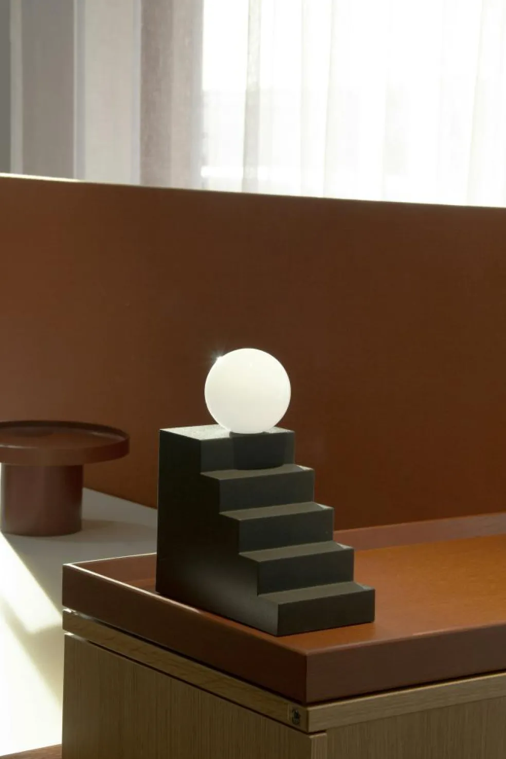 Stair Table Lamp, Mello Yellow