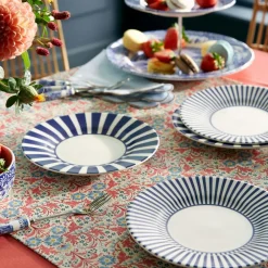 Steccato Side Plate 18 cm, Narrow Stripe