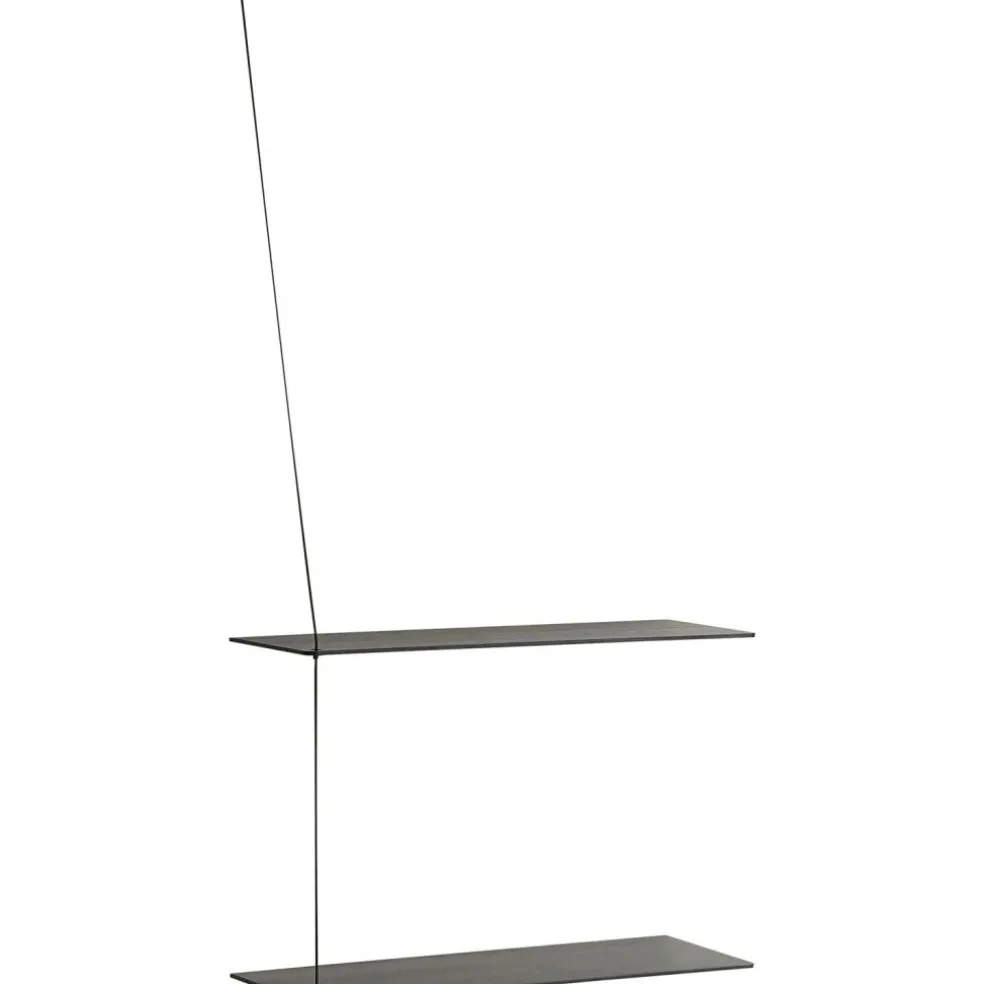 STEDGE Shelf 60cm, Black Painted Oak