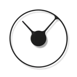Stelton Time Wall Clock, Black