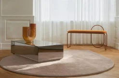 STILLA rug Rug 130x160 cm, Taupe