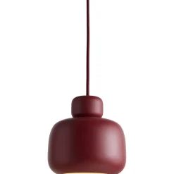 Stone Pendant 15,9 cm, Deep Red