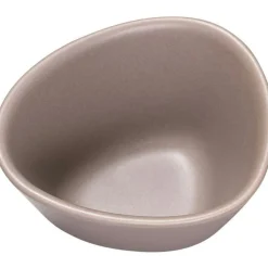 Stoneware Bowl 11x10 cm, Warm Grey