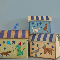 Storage Basket 3 Pieces Party Animal, Pink