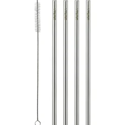 Straws Stainless Steel 4-pack