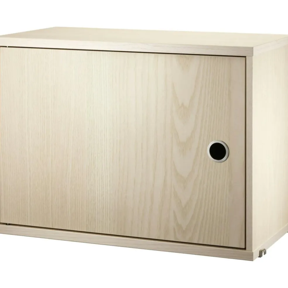 String Cabinet + Door 58x30x42 cm 1-pack, Oak
