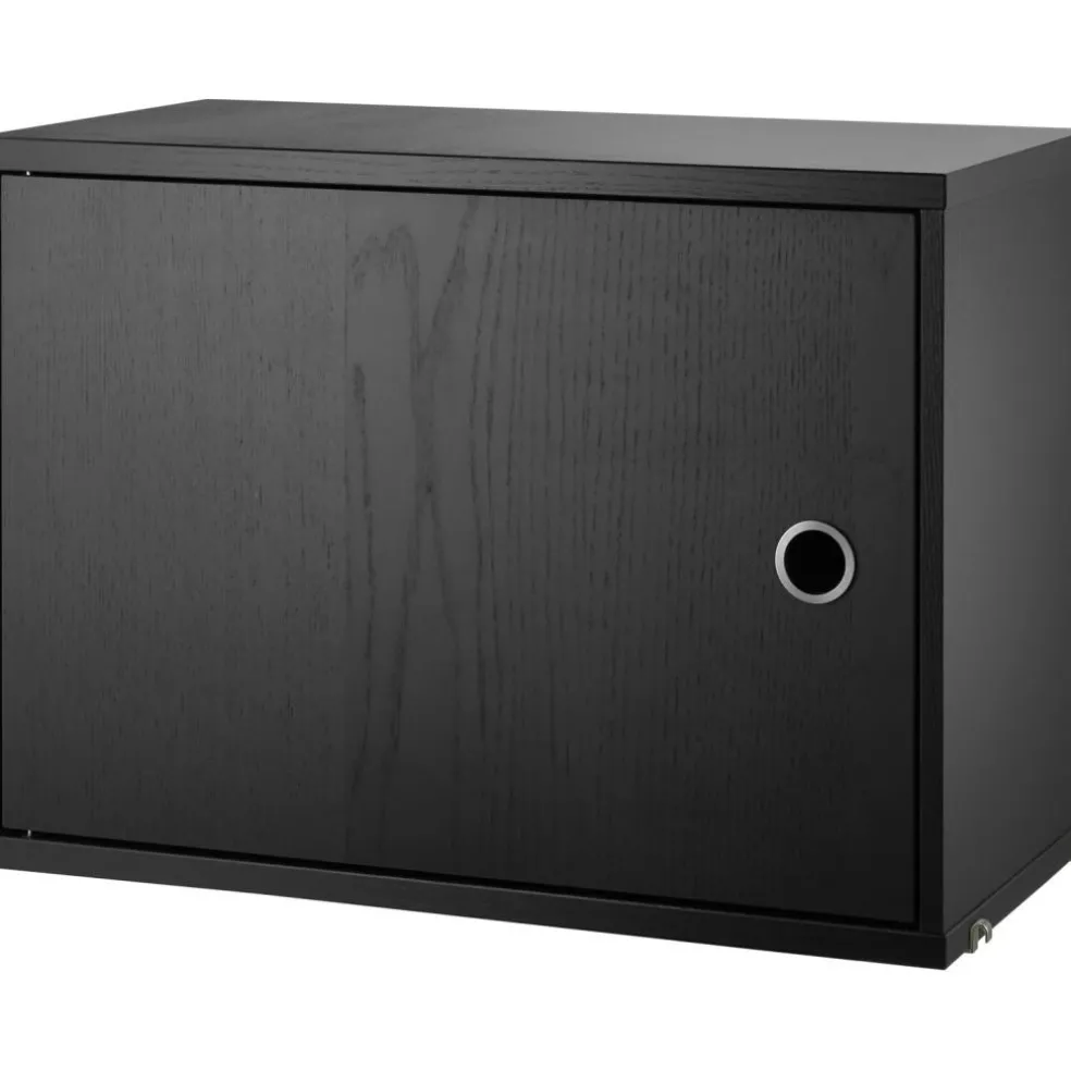 String Cabinet + Door 58x30x42 cm 1-pack, Oak