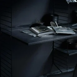 String Desk Top 58x78 cm, Black