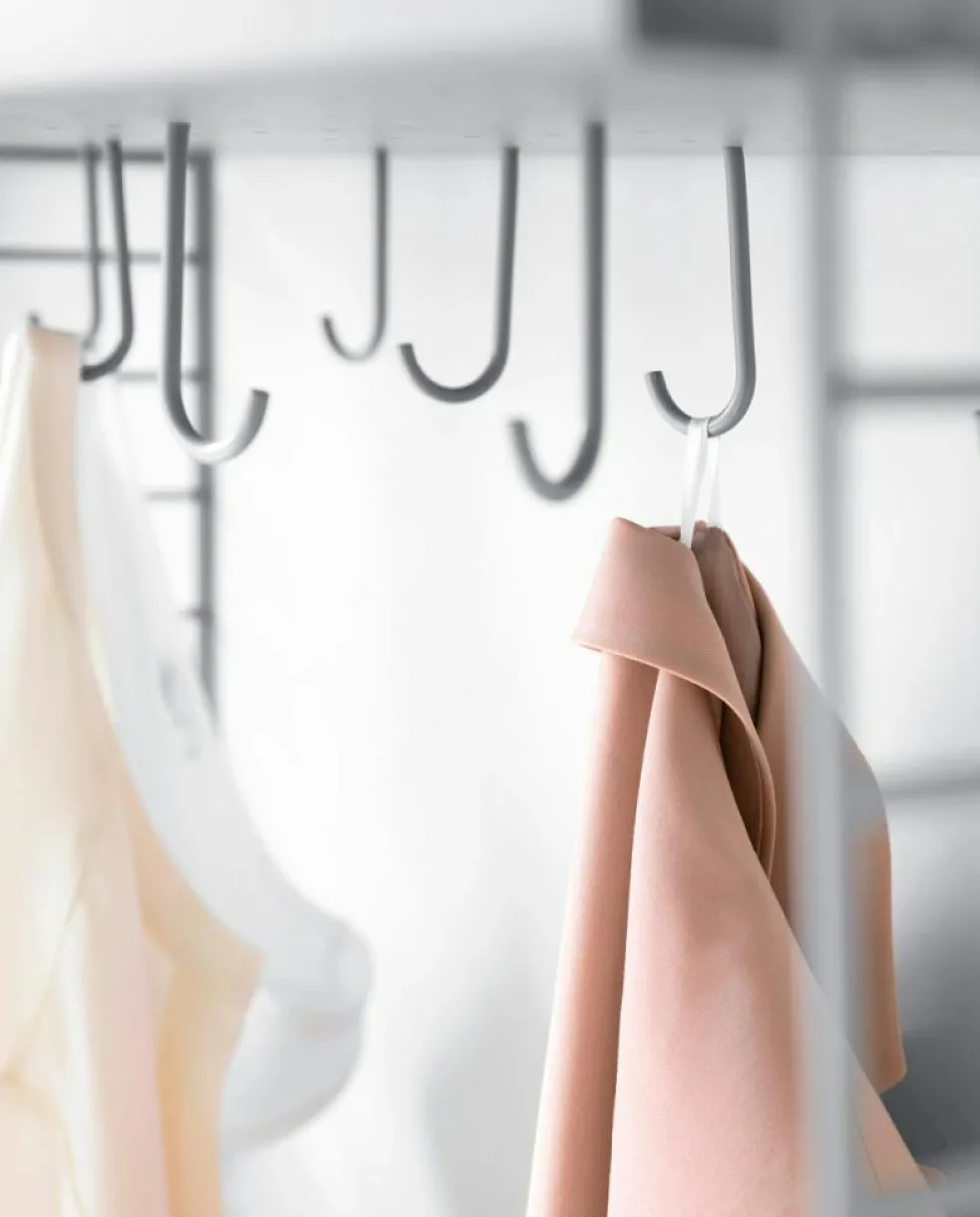 String J Hook For Metal Shelf 5-pack, Beige