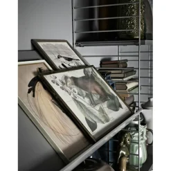 String Magazine Shelf 30x58 cm, Grey