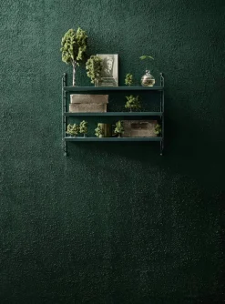 String Pocket Shelf, Black Ash