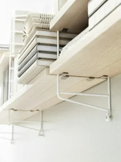 String Pocket Shelf, Black Ash