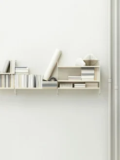 String Pocket Shelf, Black Ash