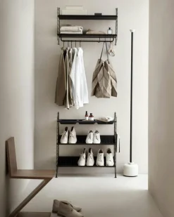 String Rod For Metal Shelf 53 cm, White