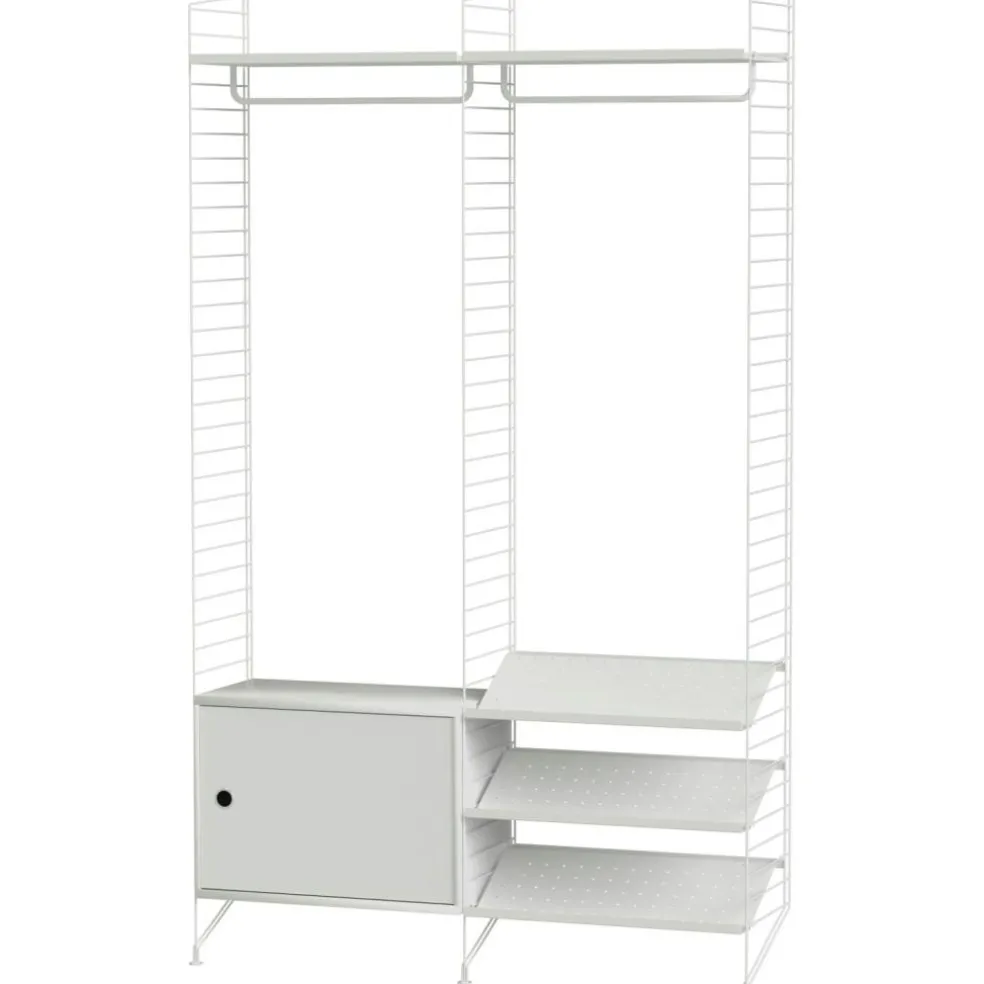 String Shelf Combination S Hall, White