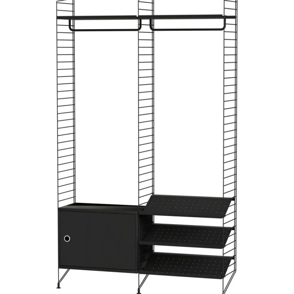 String Shelf Combination S Hall, White