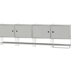 String Shelf Combination K Kitchen, White