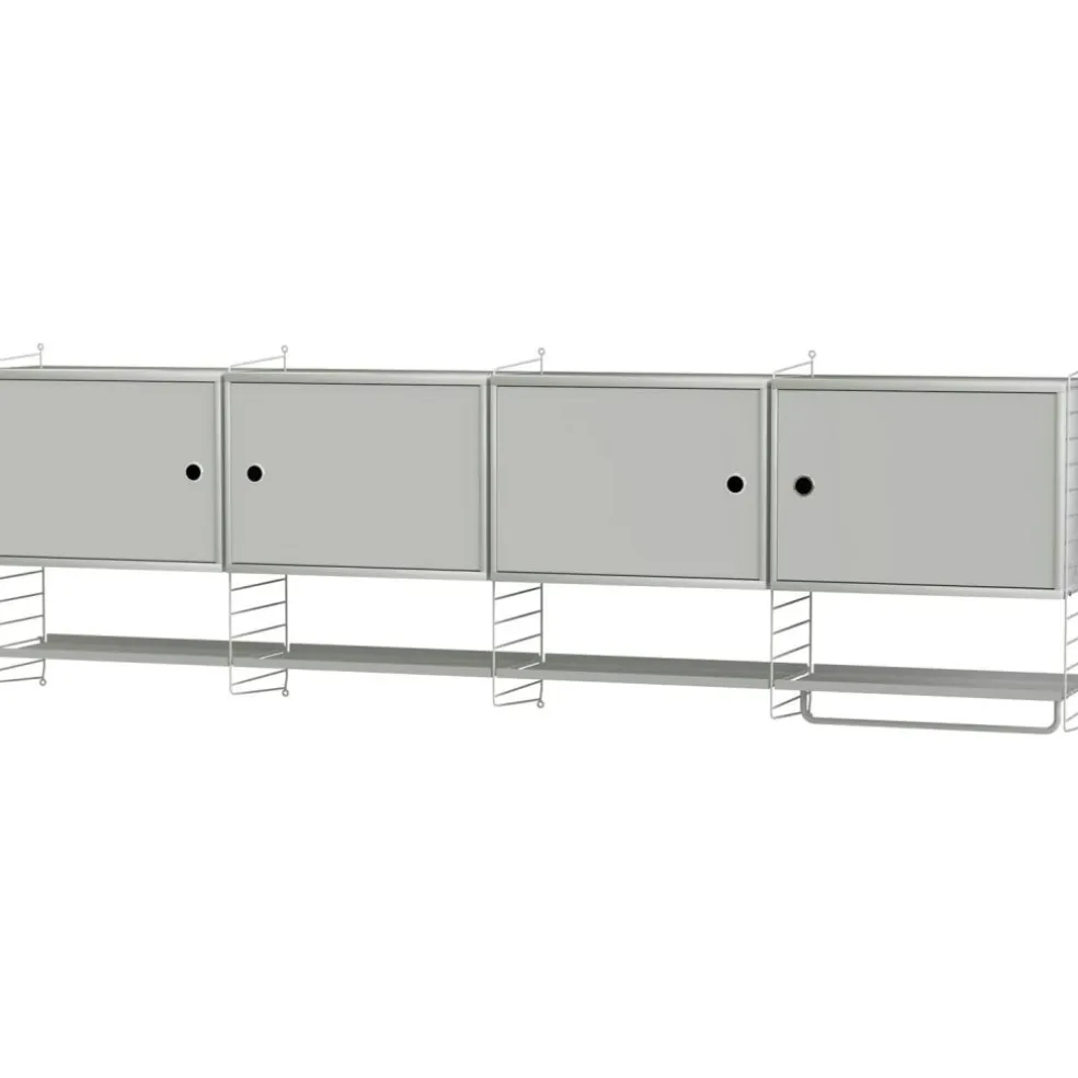 String Shelf Combination K Kitchen, White
