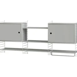 String Shelf Combination M Kitchen, White