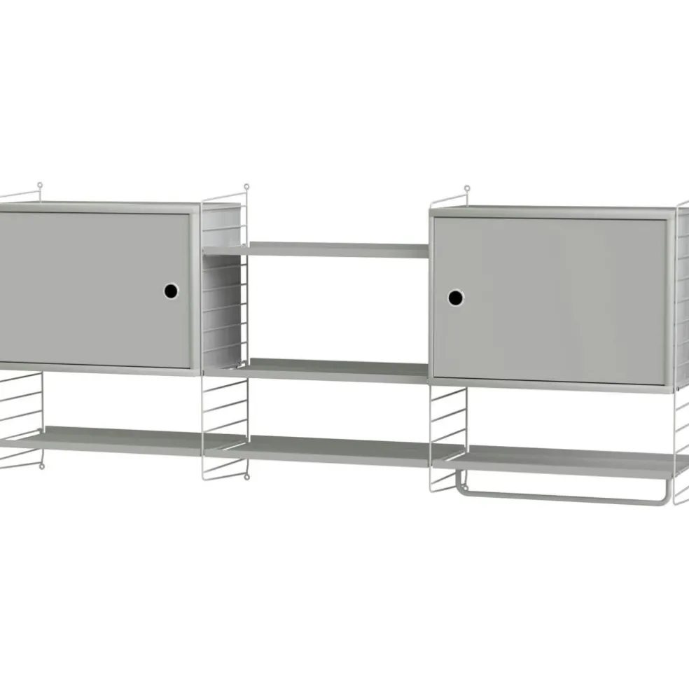 String Shelf Combination M Kitchen, White