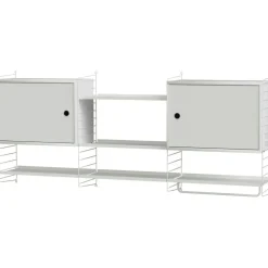 String Shelf Combination M Kitchen, White