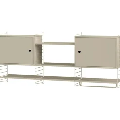 String Shelf Combination M Kitchen, White