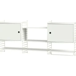 String Shelf Combination M Kitchen, White