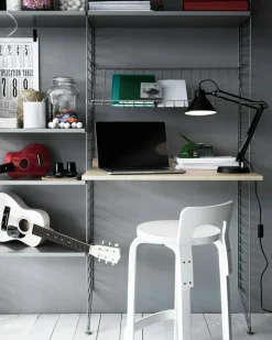 String Shelves 3-pack 78x20 cm, Black Ash