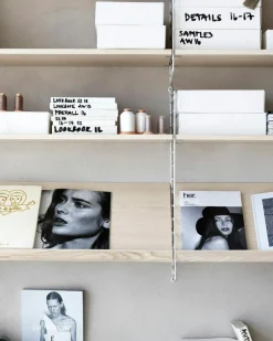 String Shelves 3-pack 78x20 cm, Black Ash