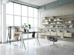 String Shelves 3-pack 78x20 cm, Black Ash