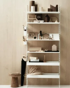 String Shelves 3-pack 78x20 cm, Black Ash